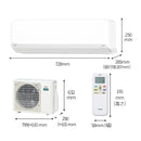 エアコン 2025年 Cシリーズ AS-C565S2W［主に18畳用・200V］（標準取付工事含む）