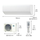 エアコン 2025年 Zシリーズ AS-Z635S2W［主に20畳用・200V］（標準取付工事含む）