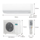 エアコン 2027年 ZNシリーズ AS-ZN287V2W［主に10畳用・200V］（標準取付工事含む）